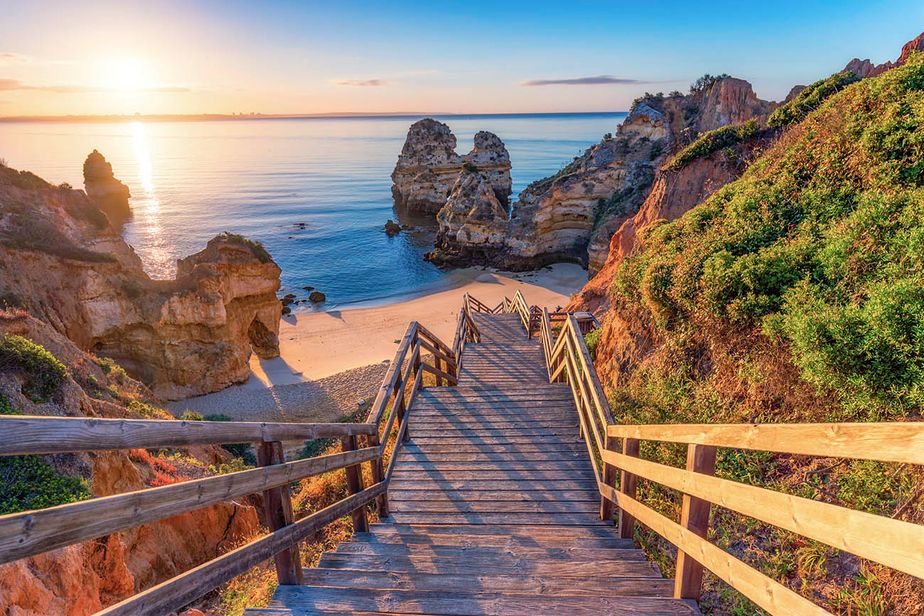 Enter into the staircase of heaven in Camilo Beach